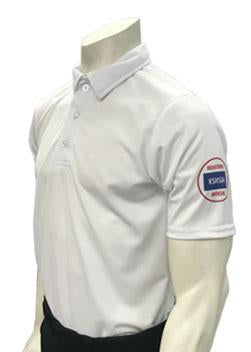 Kansas KSHSAA Logo Dye Sublimated Men's White Volleyball Shirts