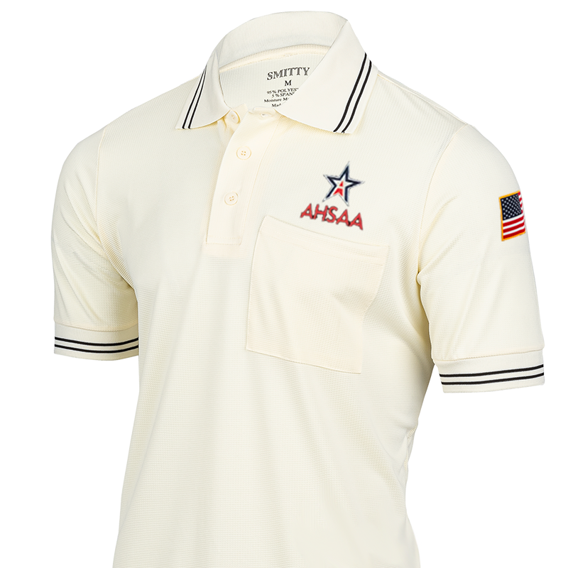 USA300AL Alabama AHSAA Dye Sublimated Logo Umpire Shirts