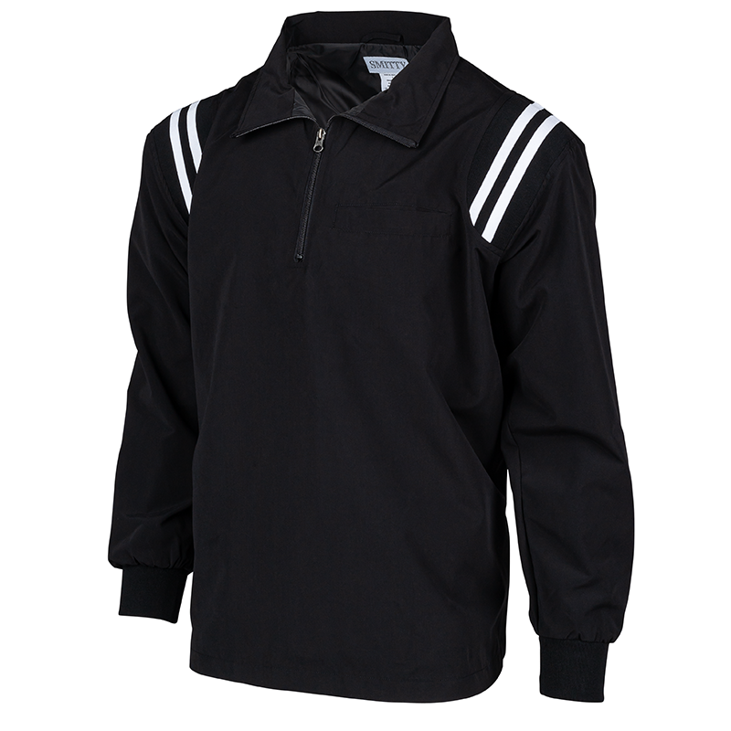BBS322 Open Bottom 1/2 Zip Umpire Jacket