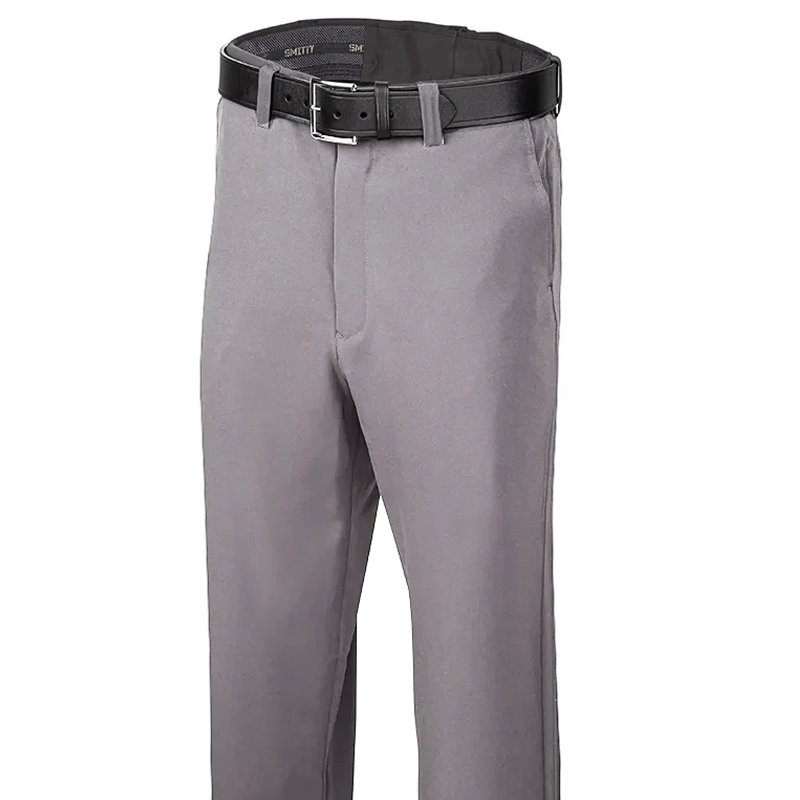 BBS359/BBS360/BBS361 Grey Women's 4-Way Stretch Flat Front Pants