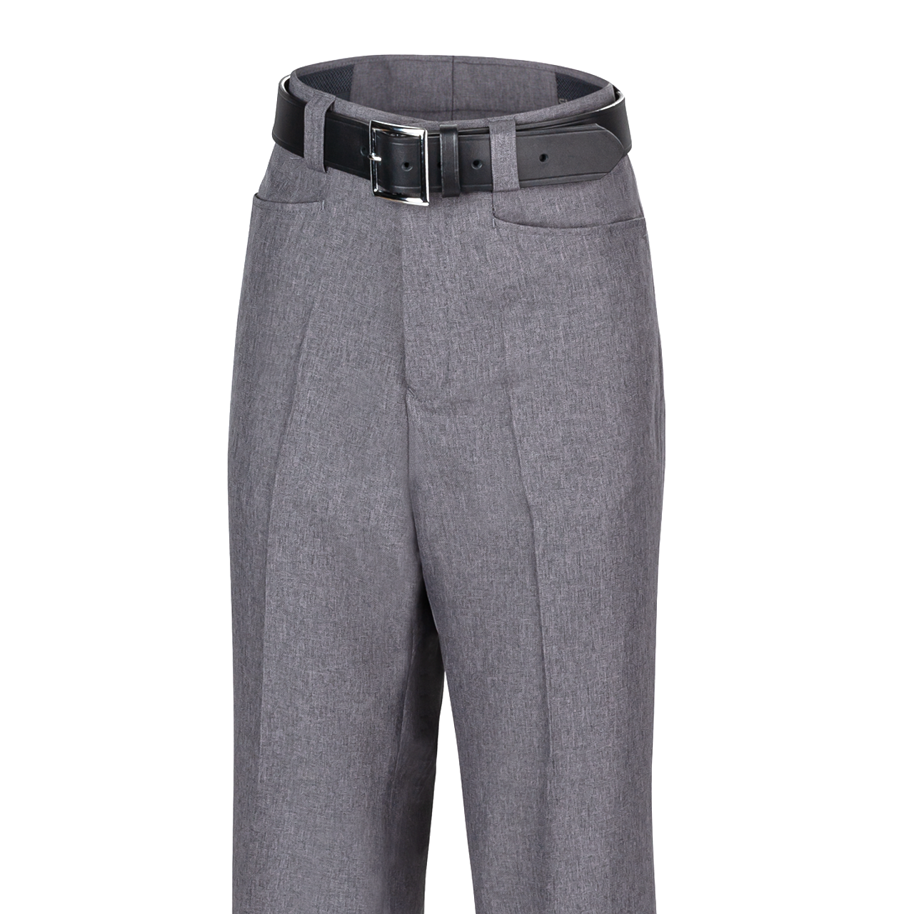 BBS379 Flat Front Heather Grey Women's Umpire Combo Pants