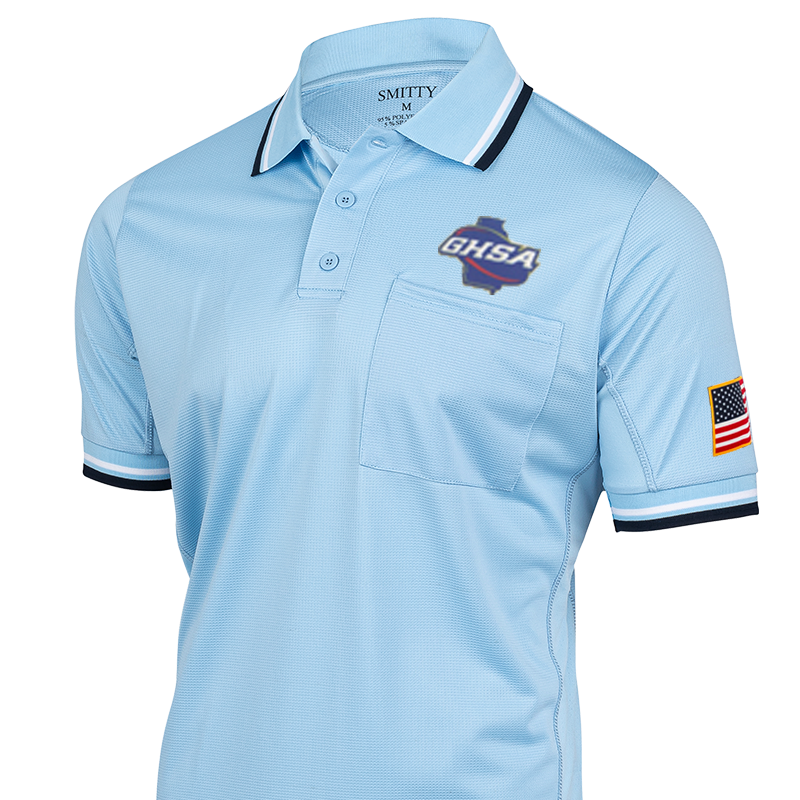 Georgia GHSA Logo Dye Sublimated Umpire Shirts