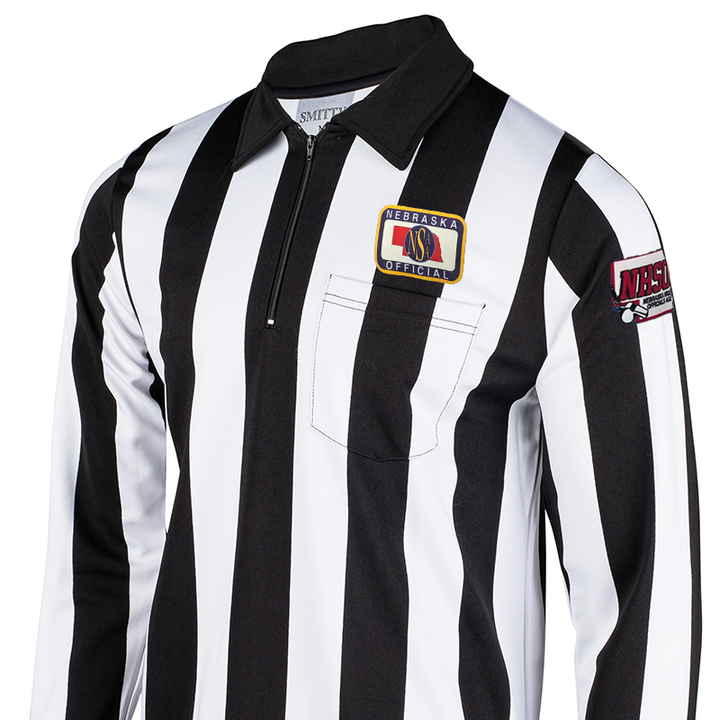 Nebraska Dye Sublimated Logo Long Sleeve Football Shirt