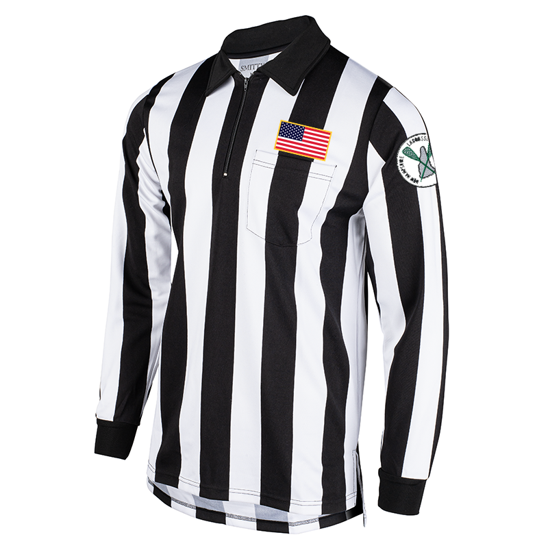 NHLOA Dye Sublimated Logo 2" Stripe Long Sleeve Elite Shirt