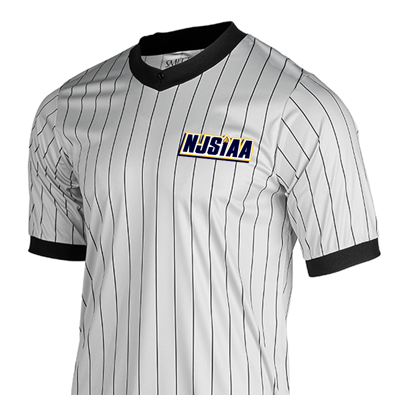 USA205NJ New Jersery NJSIAA LOGO Dye Sublimated Grey Wrestling V-Neck