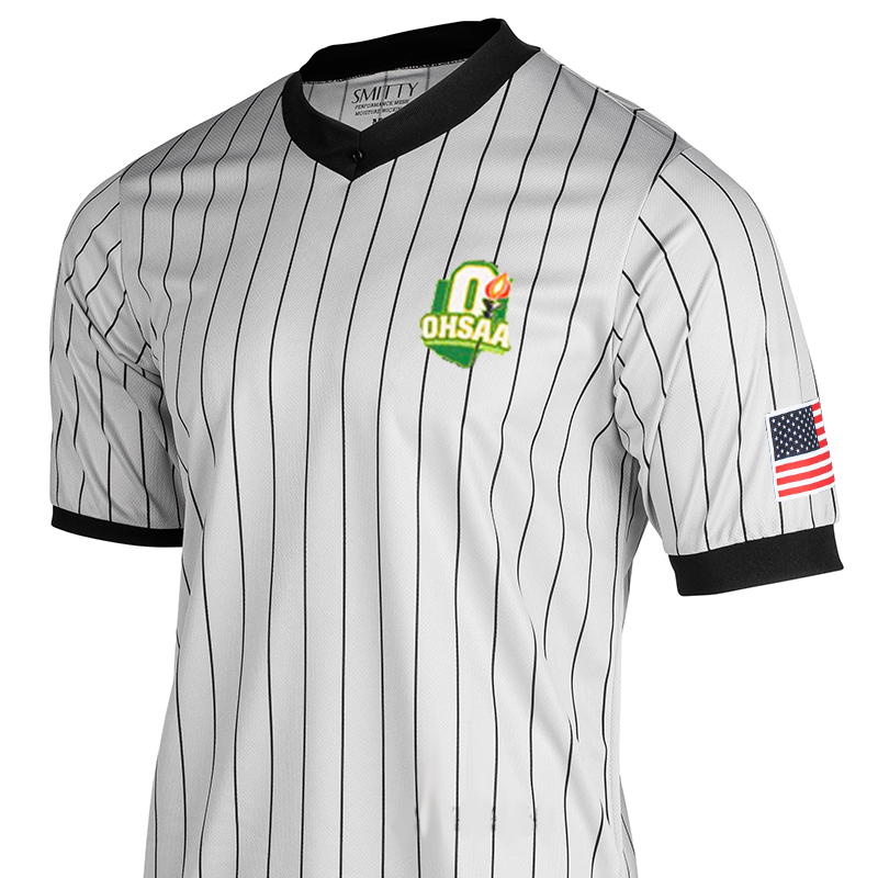 OHSAA LOGO Dye Sublimated Grey V-Neck