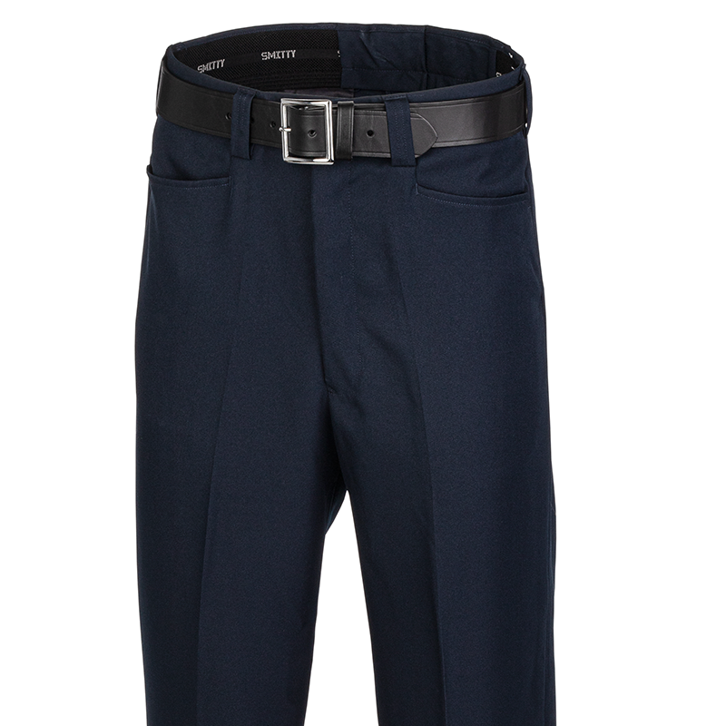 BBS377 Navy Flat Front Western Pocket Umpire Combo Pants