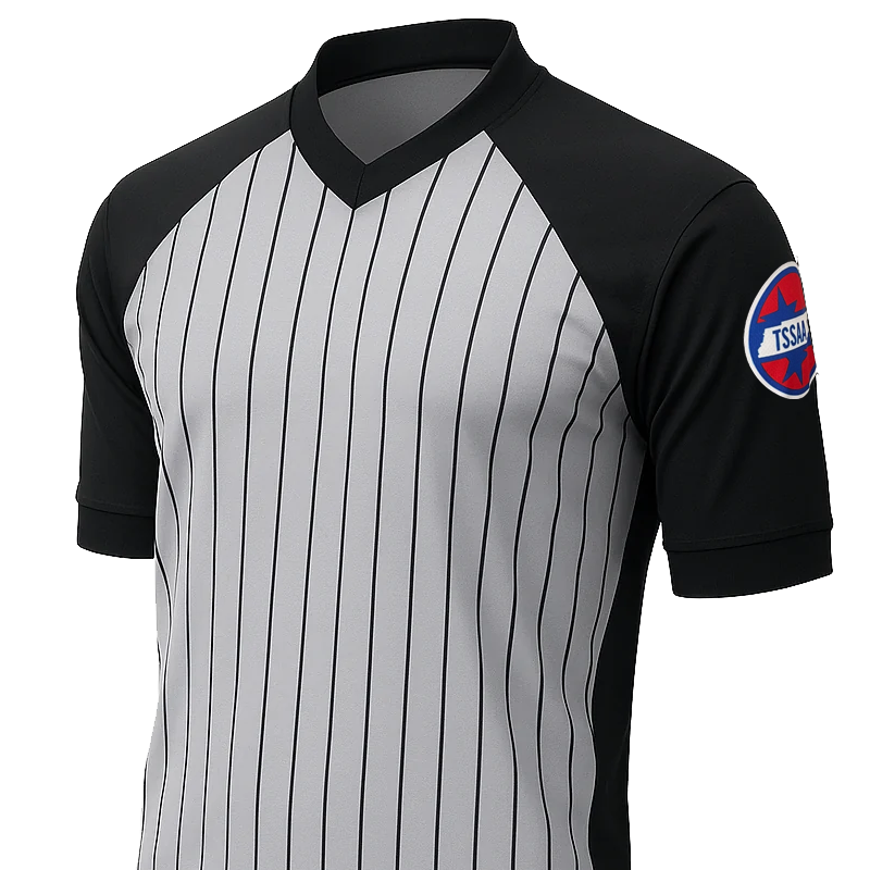 Tennessee TSSAA Logo Dye Sublimated Men's Grey Wrestling Shirts