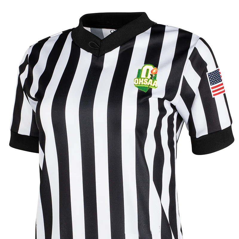 OHSAA Logo Basketball Referee V-Neck