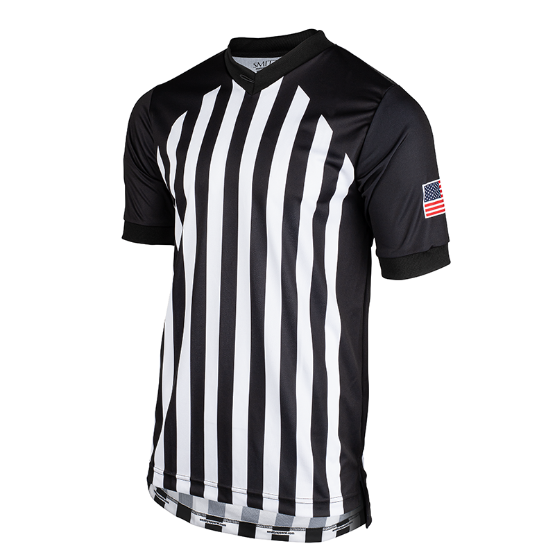A Smitty "NCAA Men" Dye Sublimated Men's Referee Shirt