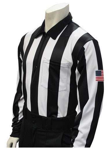 USA138 Smitty Long Sleeve 2 1/4" Stripe w/ Dye Sublimated Flag