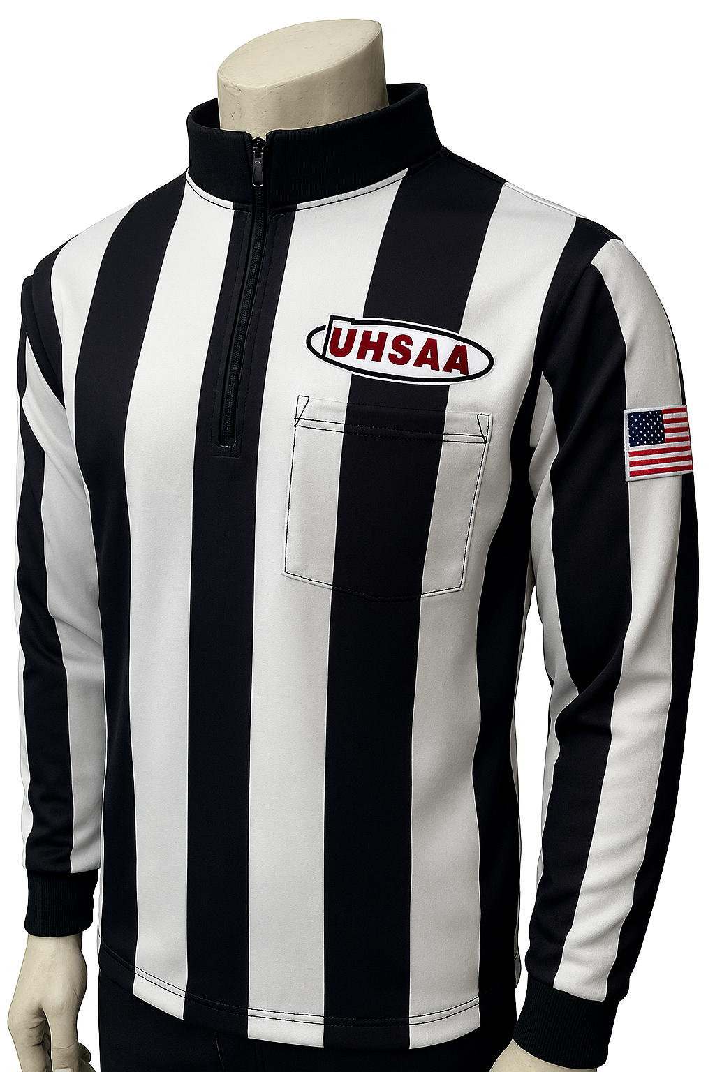 USA129UT Utah UHSAA Dye Sublimated Logo Long Sleeve Cold Weather Football Shirt
