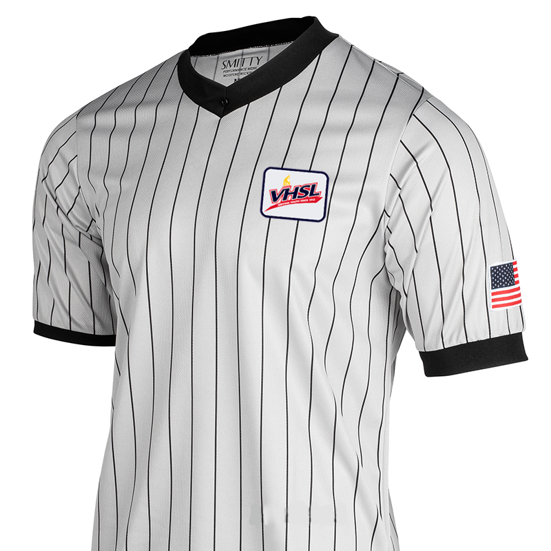 VHSL LOGO Dye Sublimated Wrestling Grey V-Neck