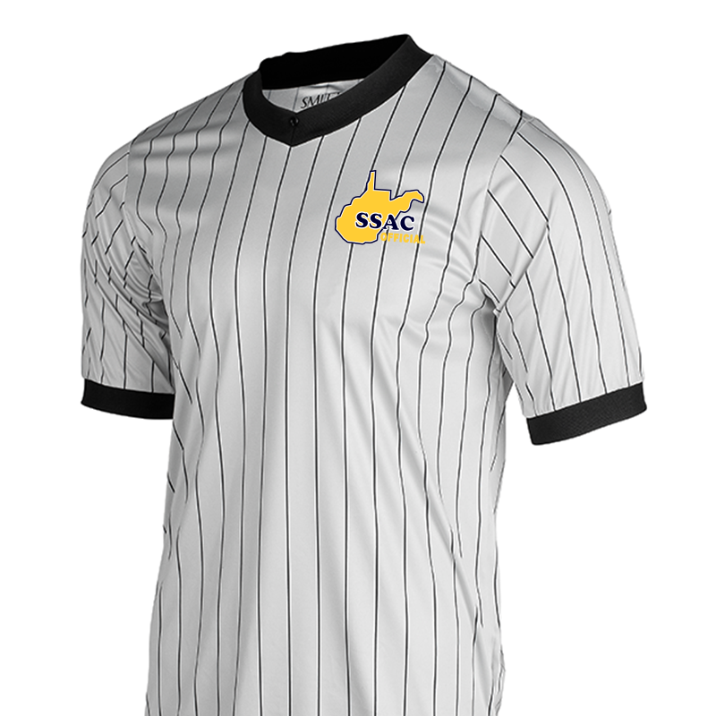 WVSSAC Logo Dye Sublimated Grey V-Neck