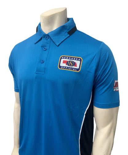 Nebraska NE-NHS Logo Men's Softball Umpire Shirts