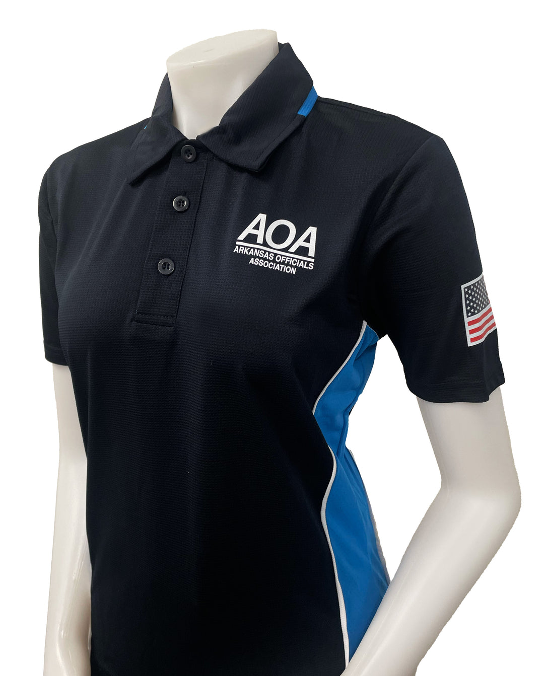 BBS346AR Women's Midnight Navy/Bright Blue - APPROVED "AOA" SOFTBALL SHIRT