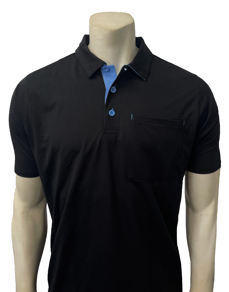 Smitty Major League Style Umpire Shirt - Available in Black and Carolina  Blue