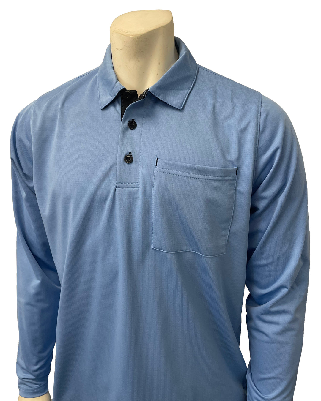 BBS350 - Smitty "New Major League" Style Long Sleeve Umpire Shirts - Available in Black and Blue