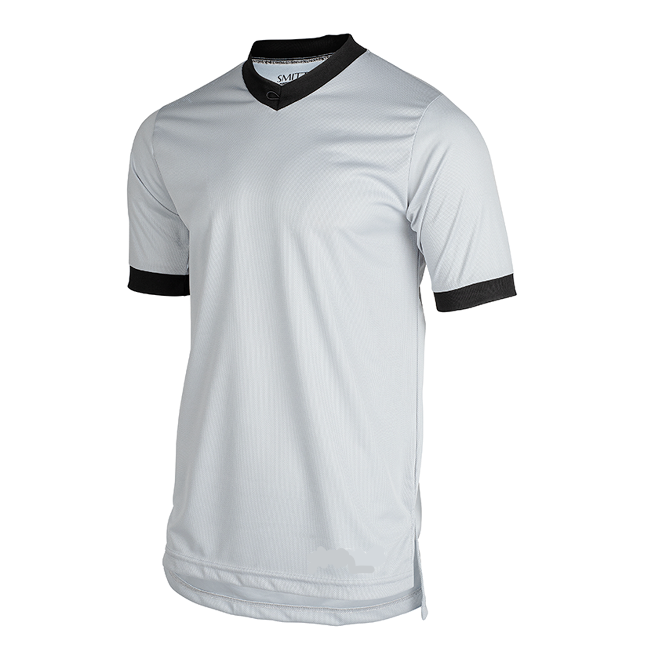 BKS218 Smitty Solid Grey V-Neck