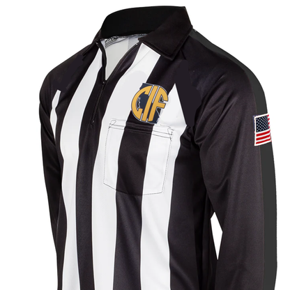 California CIF Logo Dye Sublimated Long Sleeve Football Shirts