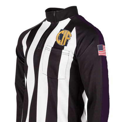 California CIF Logo Dye Sublimated Long Sleeve Rain Shirt