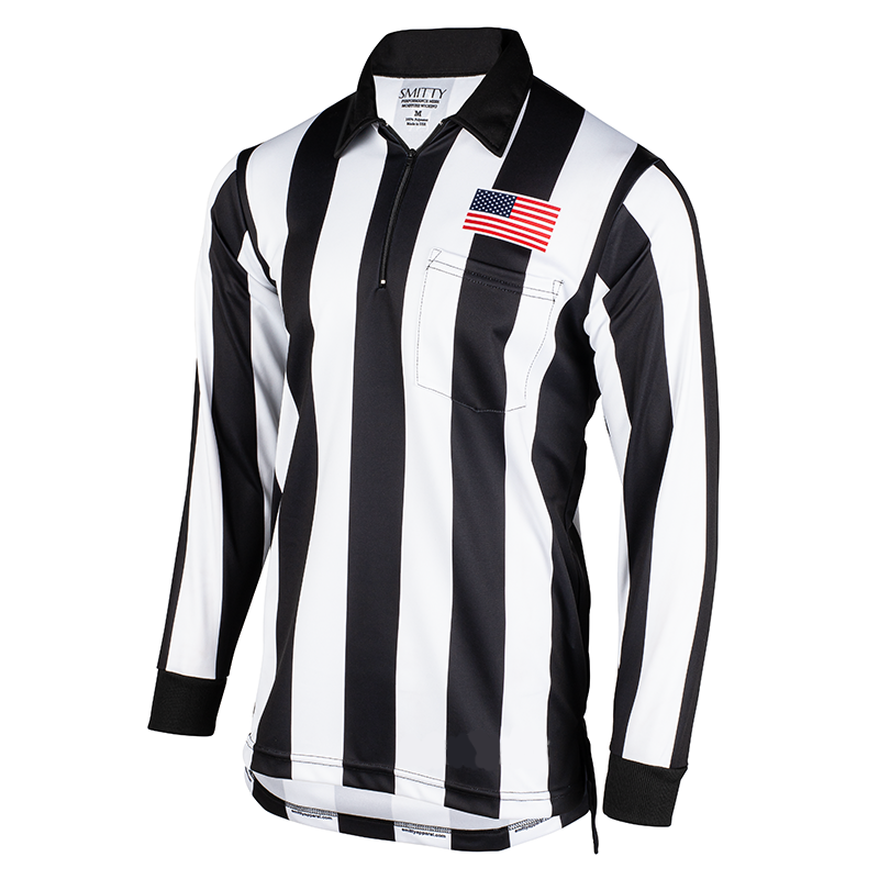 Smitty Long Sleeve 2 ¼" Stripe w/ Dye Sublimated Flag