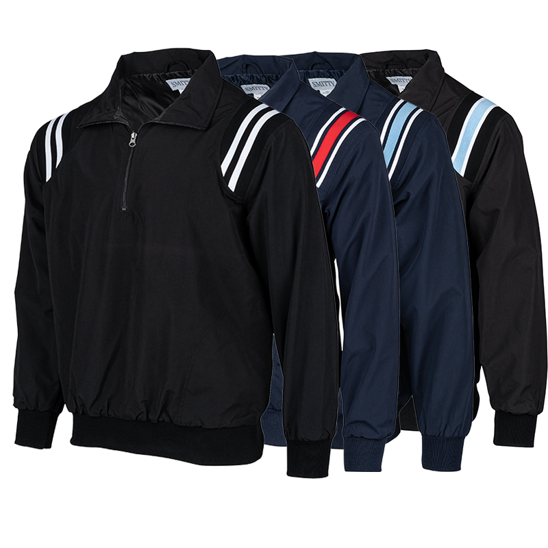 BBS320 1/2 Zip Pullover Umpire Jacket
