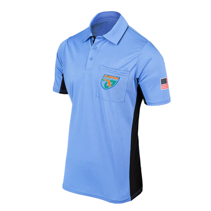 BBS314 FHSAA Logo Pro Flex MLB Replica Umpire Shirts