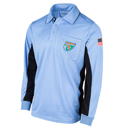 BBS315 FL FHSAA Baseball MLB Replica Long Sleeve Umpire Shirts