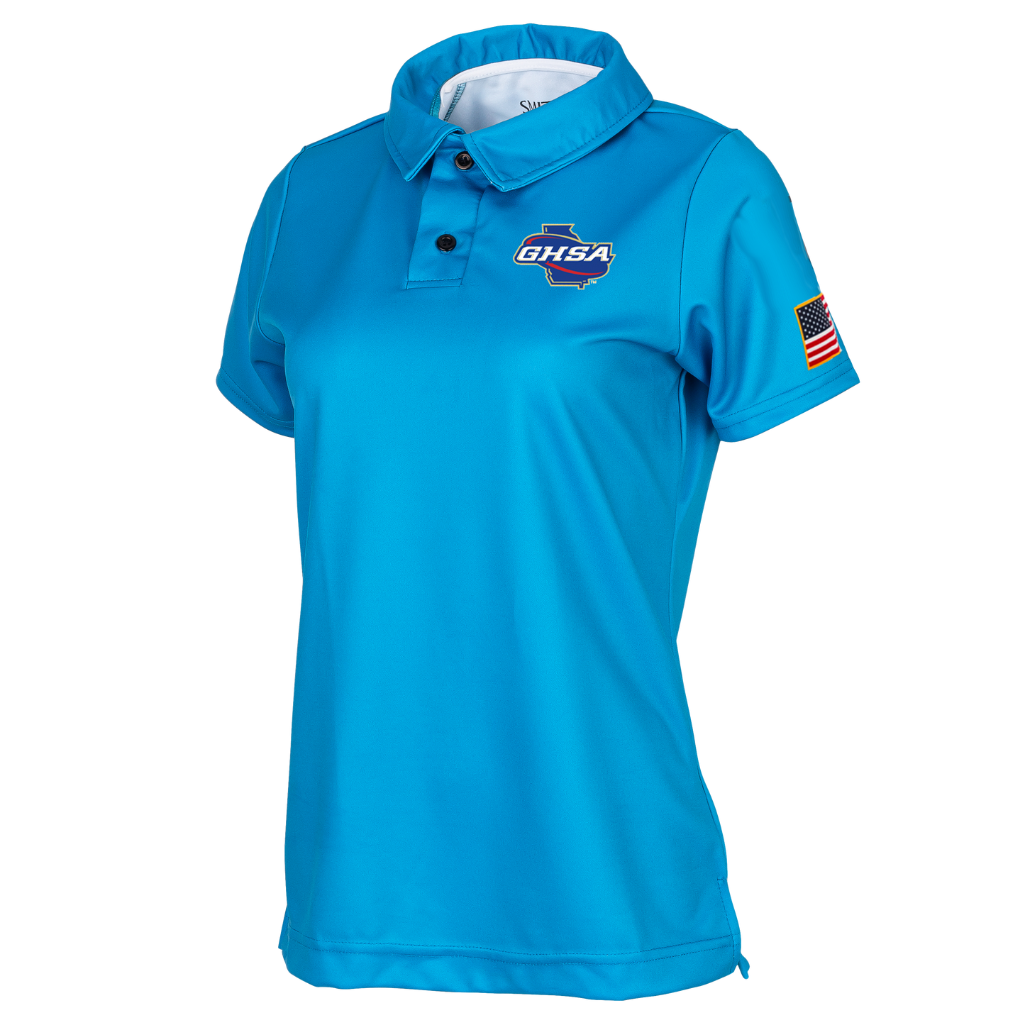 Georgia GHSA Logo Blue Volleyball Shirts