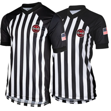 IAABO Board 4 Black/White V-Neck