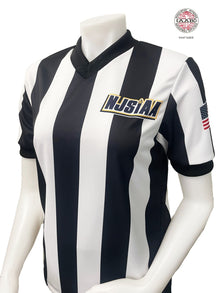 New Jersey NJSIAA/IAABO Logo Dye Sublimated Women's Basketball Shirts