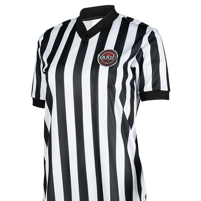 IAABO Logo Referee Shirt w/ Flag on Back