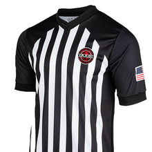 IAABO Board 4 Logo Dye Sublimated Men's Black/White w/Raglan Like Sleeves