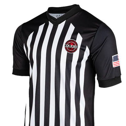 IAABO Board 4 Black/White V-Neck