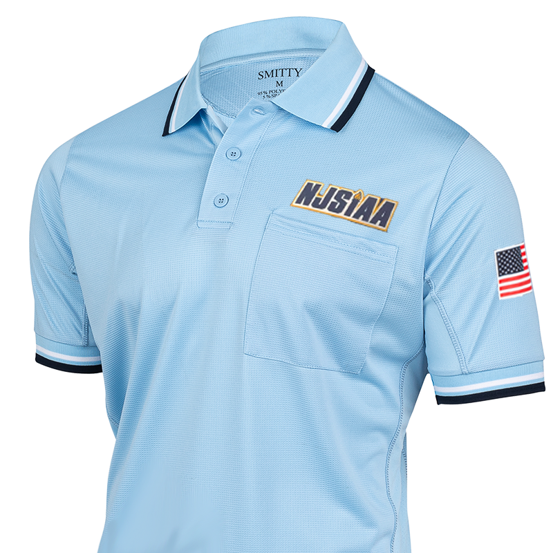 NJSIAA Logo Dye Sublimated Umpire Shirts
