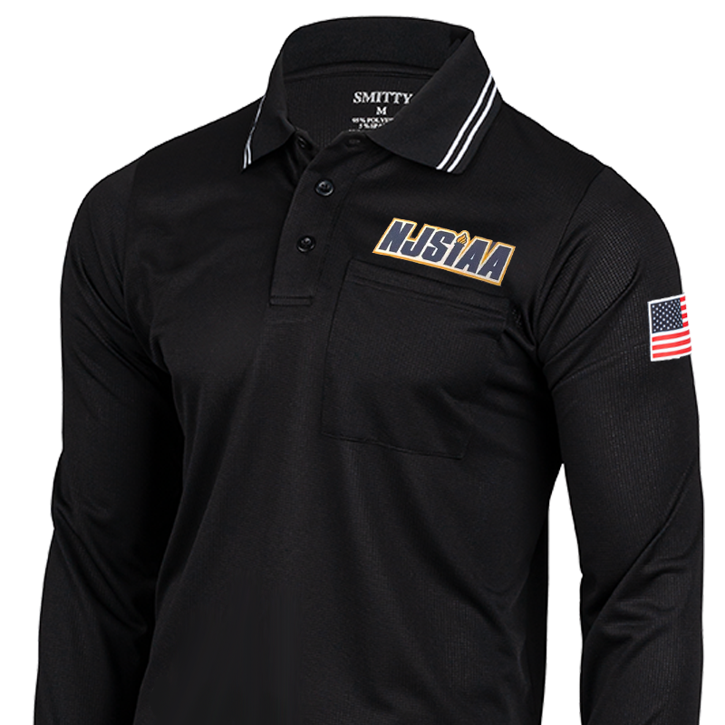 NJSIAA Logo Long Sleeve Umpire Shirts