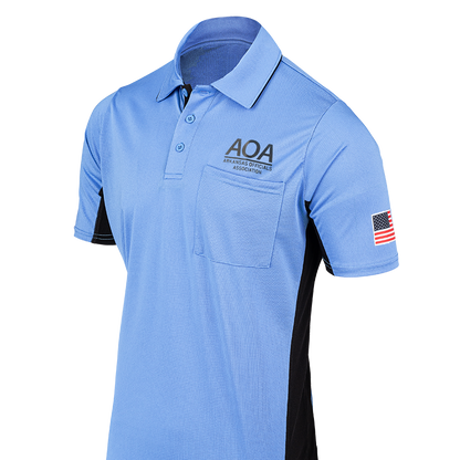 BBS314AR Arkansas AOA Logo MLB Replica Umpire Shirts