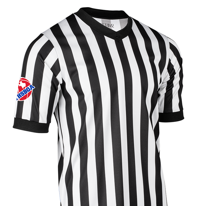 THSBOA Logo Basketball Referee V-Neck