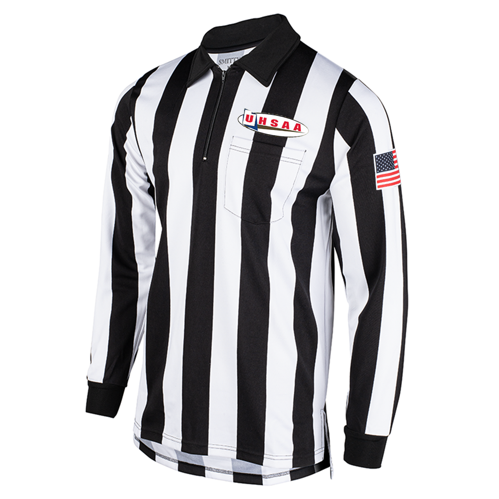 Utah UHSAA Logo Dye Sublimated Long Sleeve Lacrosse Shirt