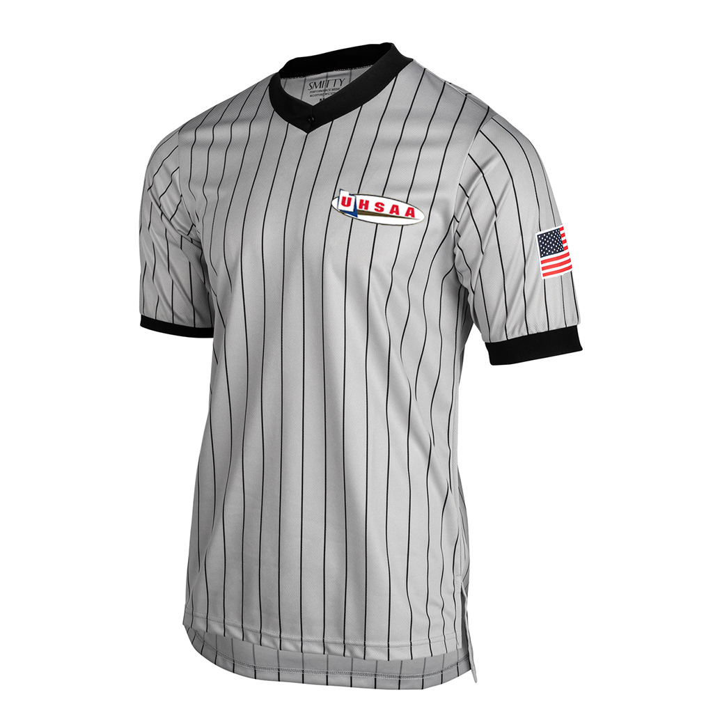 Utah UHSAA Logo Dye Sublimated Men's Grey Wrestling Shirts