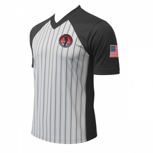 Oklahoma OSSAA Grey Pinstripe Wrestling Shirt