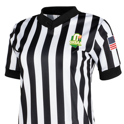 OHSAA Logo Basketball Referee V-Neck