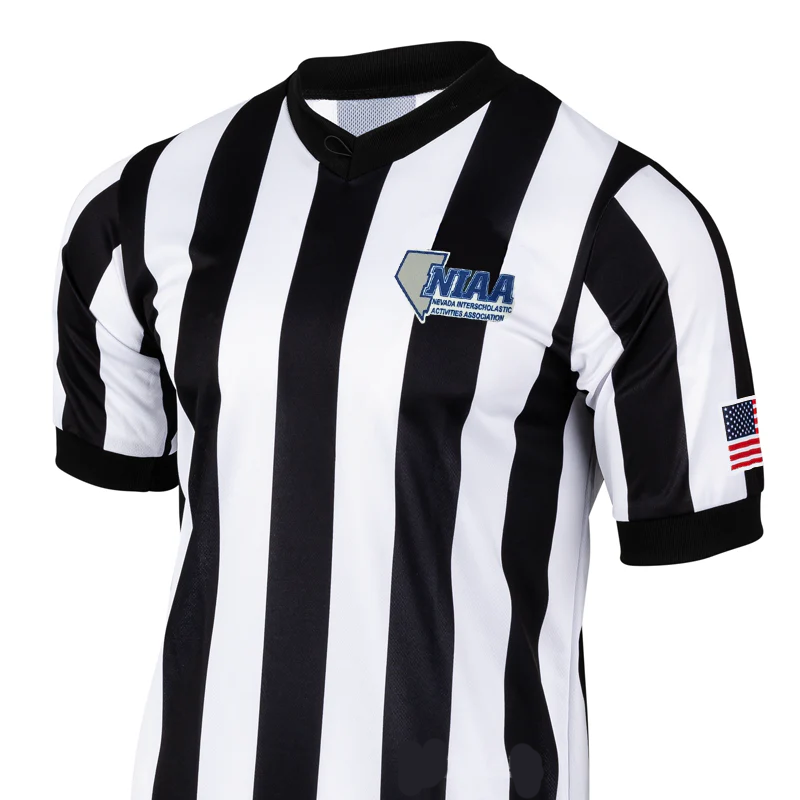 Nevada NIAA Logo Dye Sublimated Men's Referee  Shirts