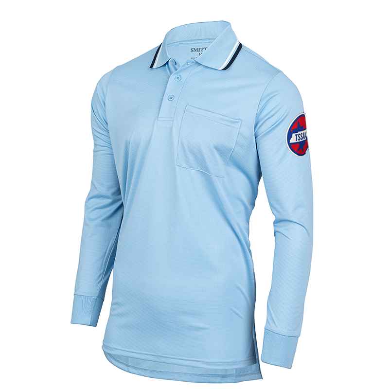 USA301TN Tennessee TSSAA Logo Dye Sublimated Long Sleeve Umpire Shirts