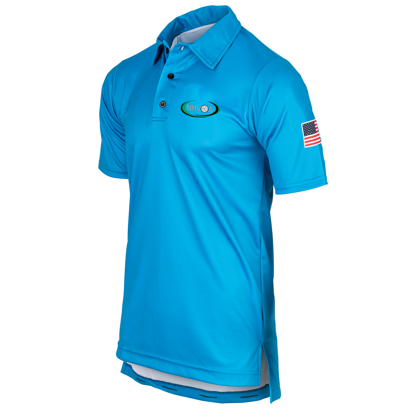 New Hampshire NHVOA Logo Blue Volleyball Shirts