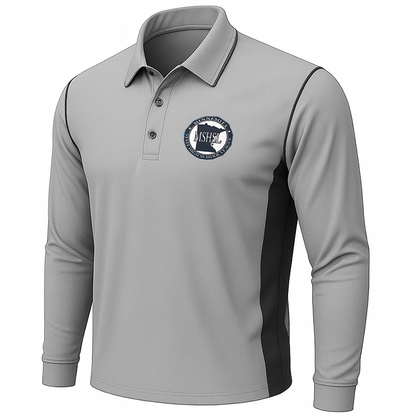 Minnesota MSHSL Logo Grey Long Sleeve Volleyball Shirts