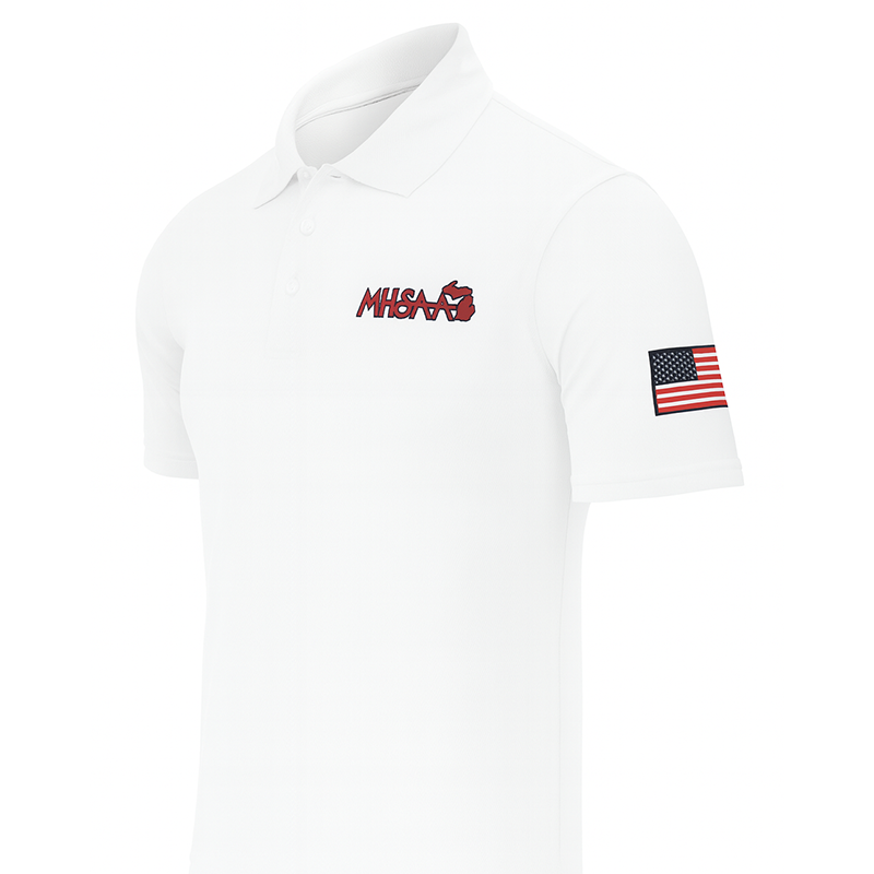 Michigan MHSAA Logo Dye Sublimated Men's Volleyball/Swimming Shirts