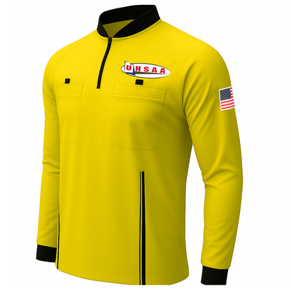Utah UHSAA Logo Dye Sublimated Long Sleeve Soccer Shirts