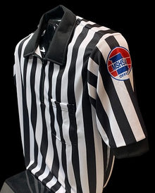 Missouri MSHSAA Dye Sublimated 1" Stripe Men's Lacrosse Shirt